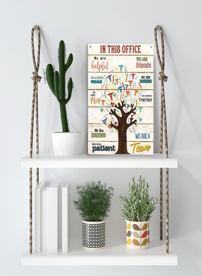 YCYD Motivational Quotes Wall Art Office Bedroom Wooden Hanging Sign 10x8 Inches - Image 3